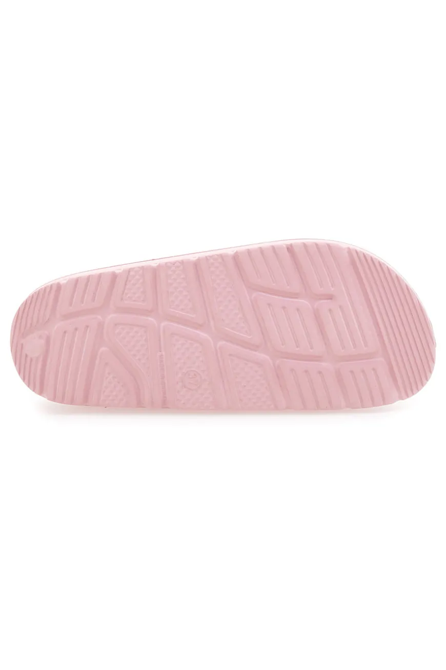 Ciabatte Chunky Rosa Con Doppia Fascia Woz 12