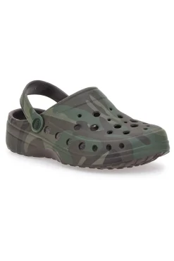 Ciabatte Clogs in Gomma Camouflage Woz 9