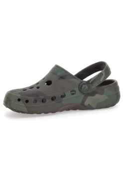 Ciabatte Clogs in Gomma Camouflage Woz 9