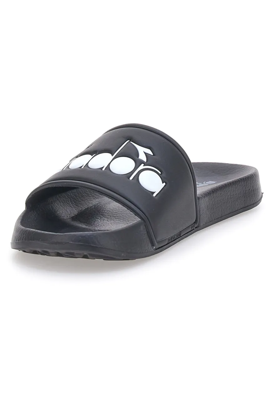 Ciabatte Con Fascia Nere Diadora Praia Box