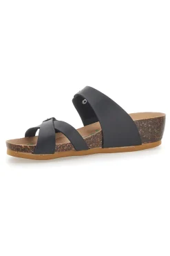 Ciabatte con Zeppa Nere Bio Up 22313