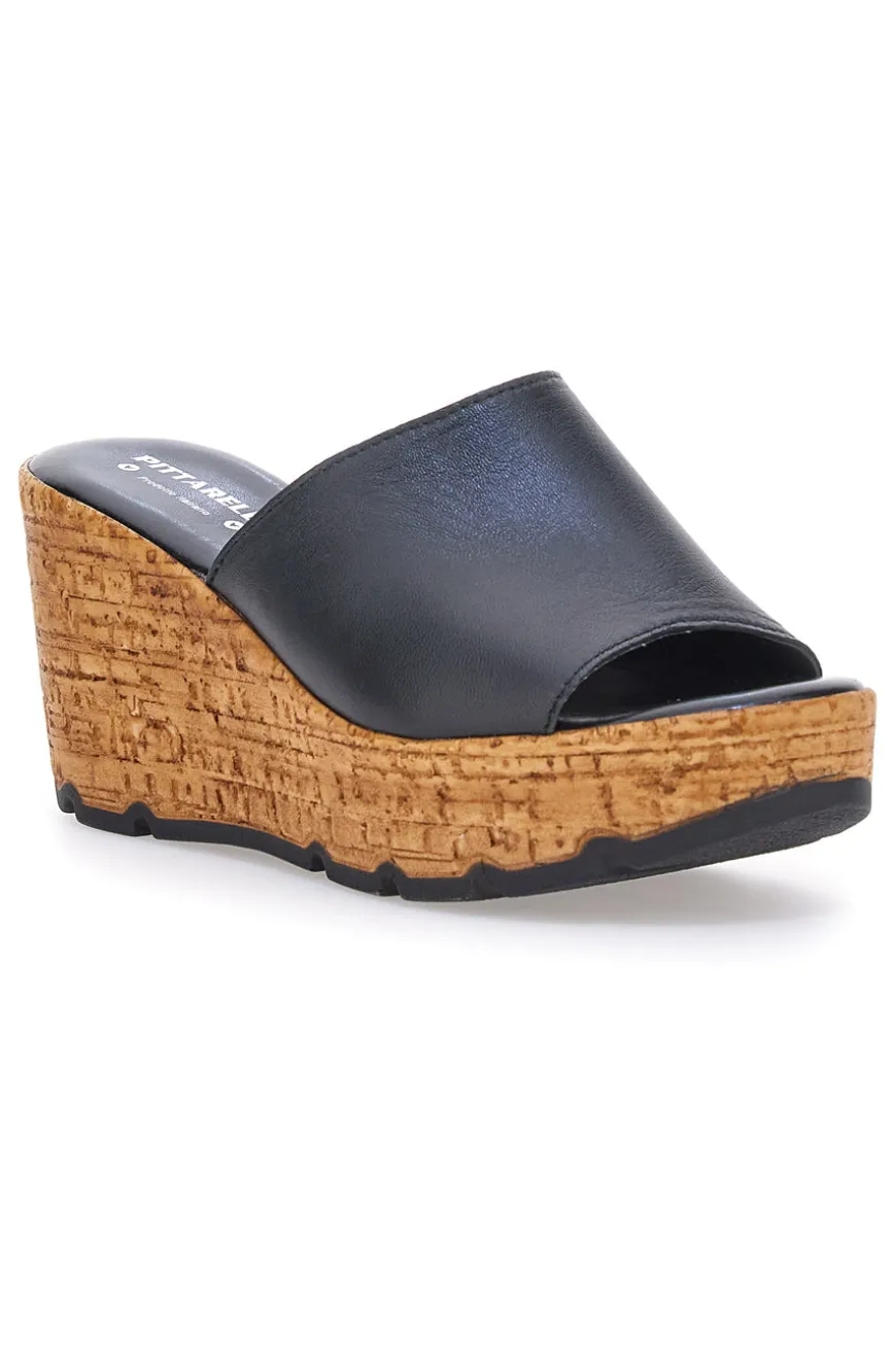 Ciabatte con Zeppa Nere da Donna Pittarello Love 2762