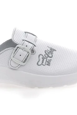 Ciabatte da Lavoro Bianche In Pelle MR Chef 8015