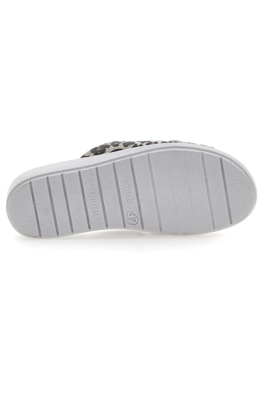 Ciabatte da Lavoro Coveri World 132 Leopardate