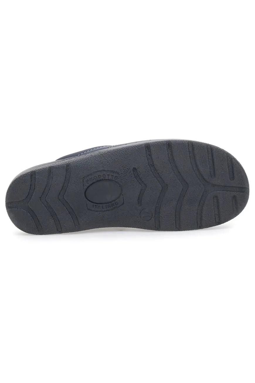 Ciabatte da Lavoro MR Chef 8028 Blu Vera Pelle