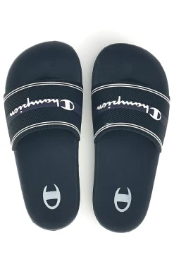 Ciabatte da piscina blu con fascia Champion Jambiani U PS
