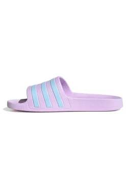 Ciabatte da Piscina lilla con strisce Adidas Adilette Aqua