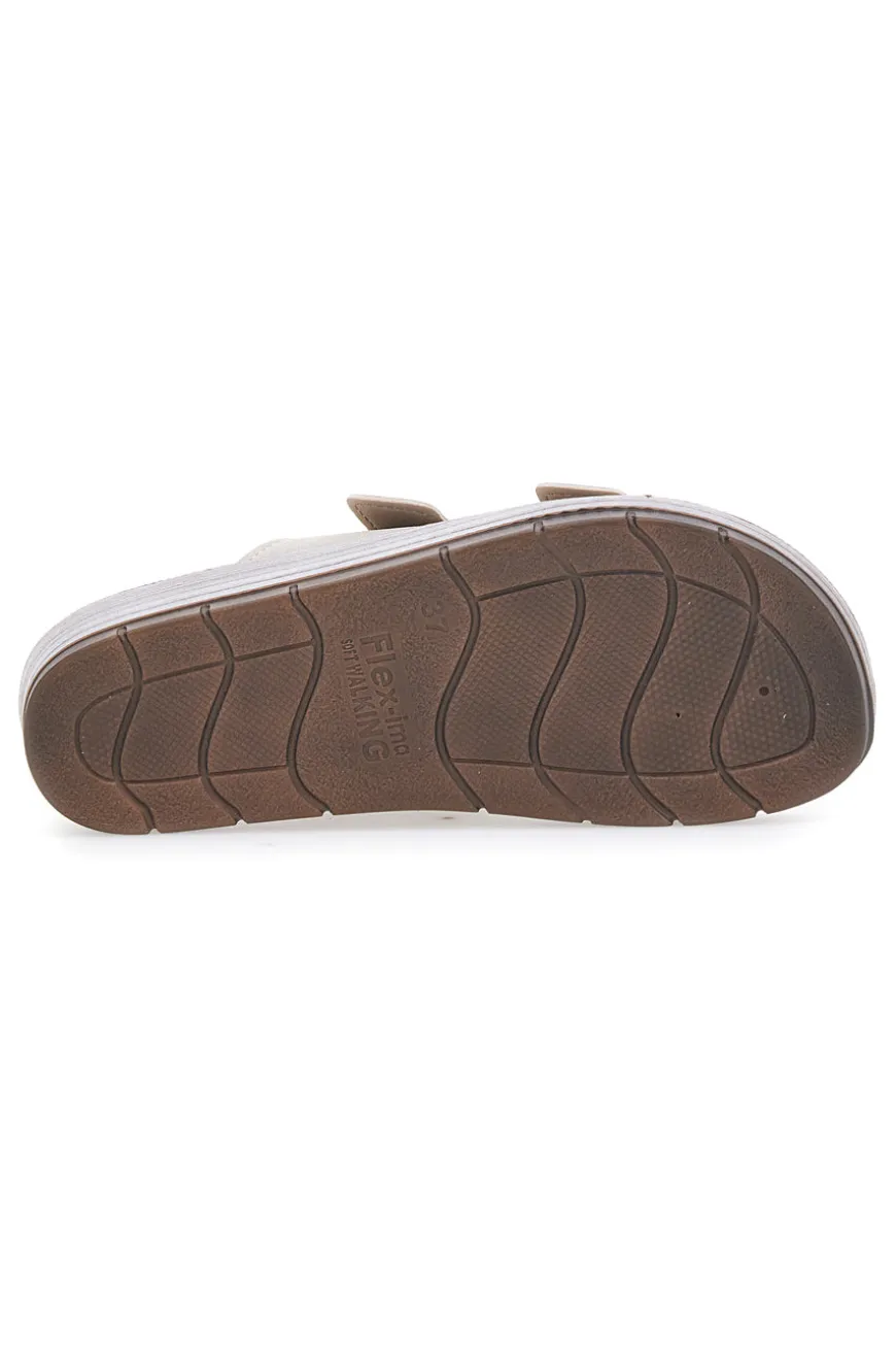 Ciabatte Ghiaccio Con Borchie Decorative su Doppia Fibbia INBLU 54 CP