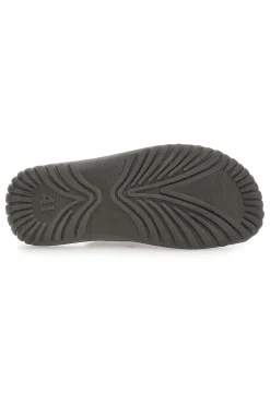 Ciabatte Grigio Con Strappi in Velcro Inblu 106 Fn
