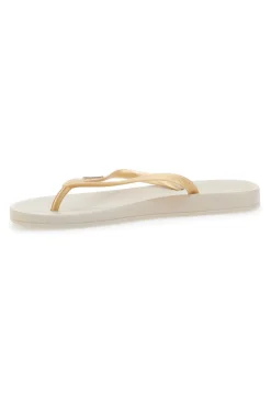 Ciabatte Infradito Beige/Gold Ipanema Anatomica Tan Fem