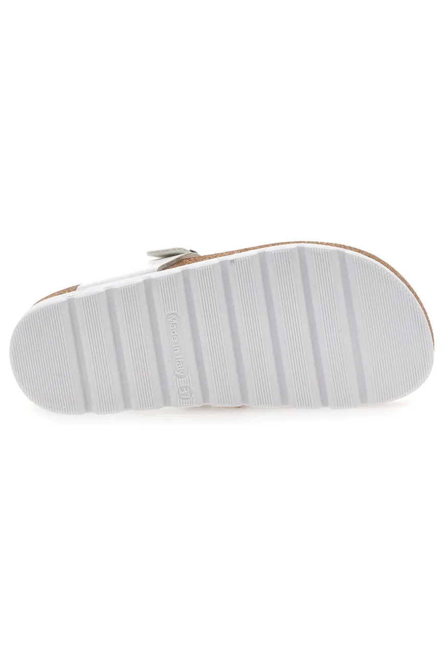 Ciabatte Infradito bianche con plantare anatomico PITTARELLO BIO 335P2177SR