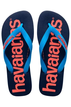 Ciabatte Infradito Havaianas Top Logomania Turchese
