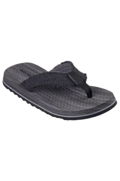 Ciabatte Infradito Nere da Uomo Skechers Tantric-Fritz