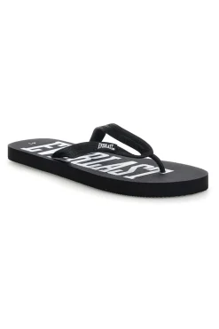 Ciabatte infradito nere logate Everlast EV08