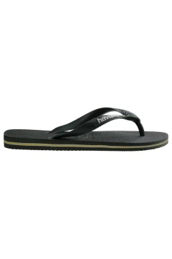 Ciabatte Infradito Verdi Havaians Brasil Logo