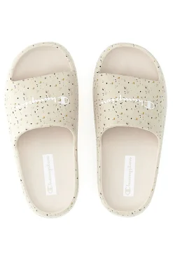 Ciabatte in Gomma Beige Champion Soft Slipper