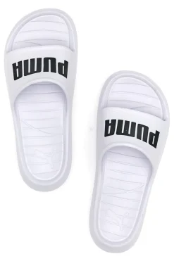 Ciabatte in Gomma Puma Divecat V2 Lite Bianche