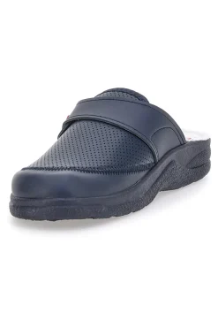 Ciabatte in Pelle MR CHEF 1668 Blu