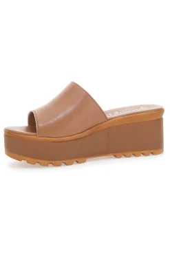 Ciabatte in vere pelle camel PITTARELLO LOVE 3000101