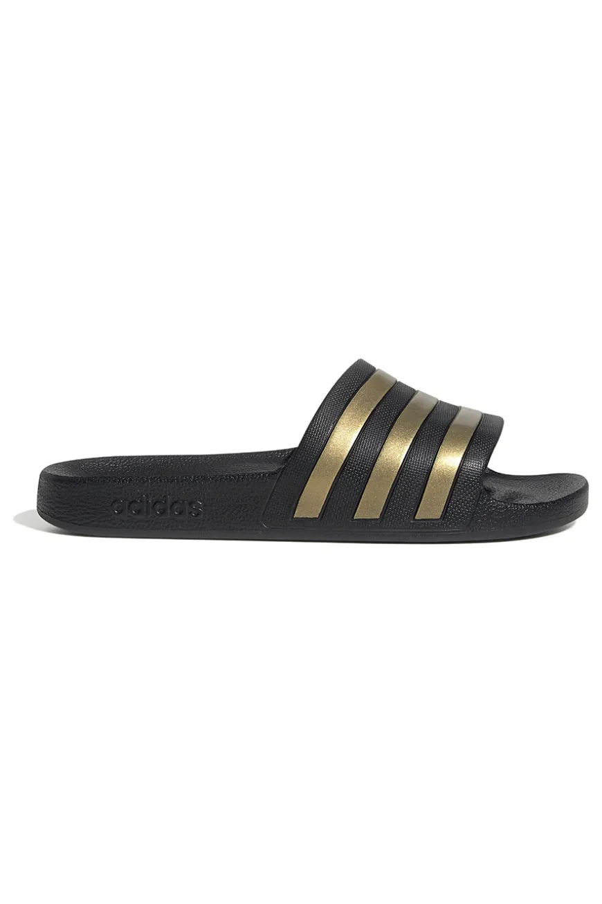 Ciabatte Nere Con Dettagli Oro Adidas Adilette Aqua