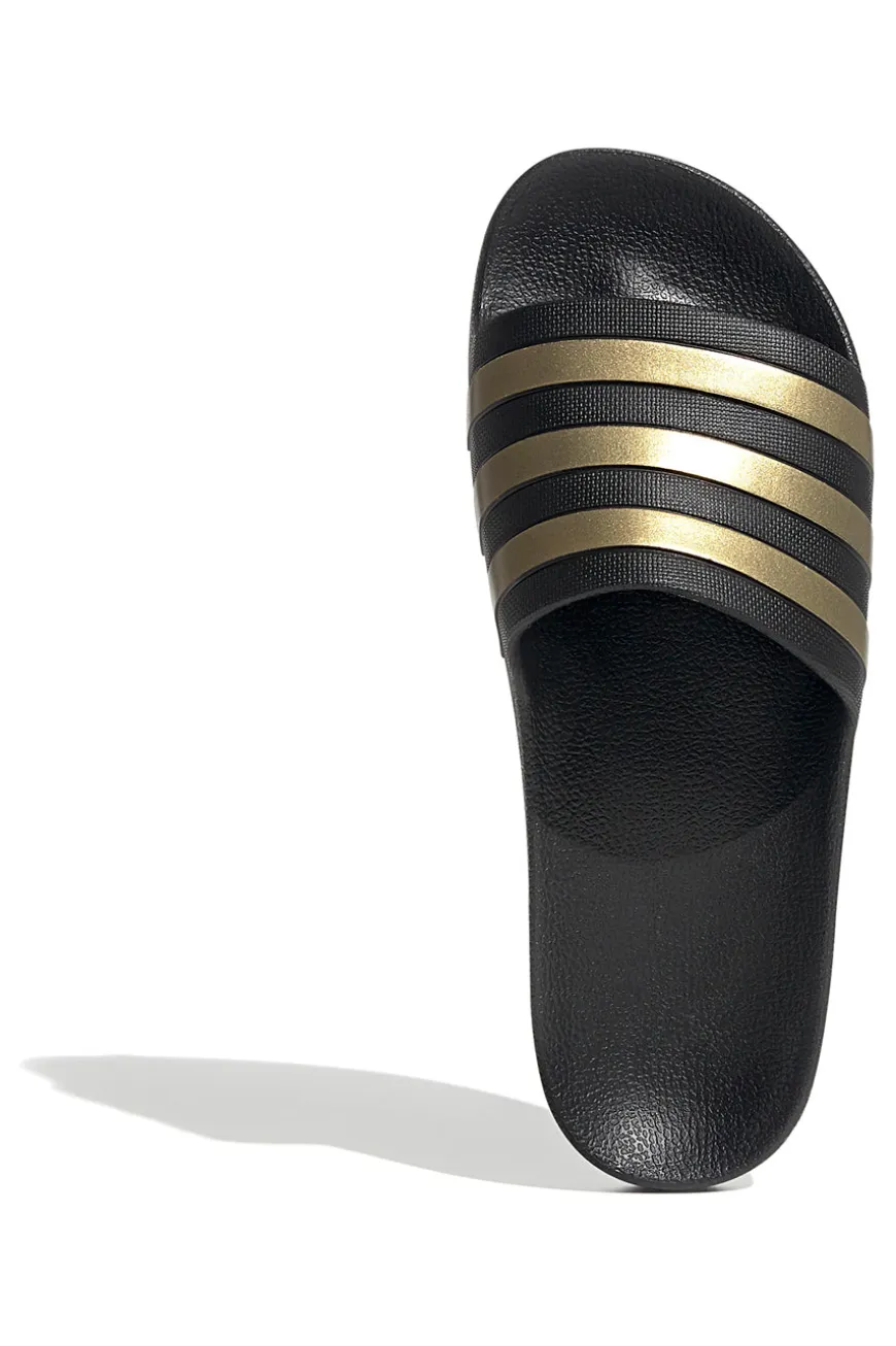 Ciabatte Nere Con Dettagli Oro Adidas Adilette Aqua
