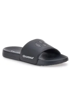 Ciabatte Nere Con Fascia Regolabile Superga 24753