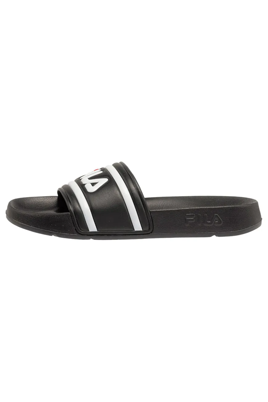 Ciabatte nere con logo maxi Fila FFT0028