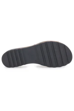 Ciabatte Nere con Platform Effetto Sughero Made in Italy PITTARELLO 244870811