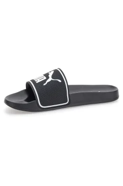 Ciabatte Nere In Gomma Con Fascia Puma Leadcat 2