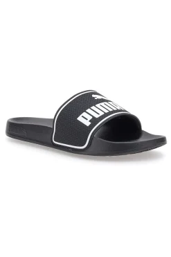 Ciabatte Nere In Gomma Con Fascia Puma Leadcat 2