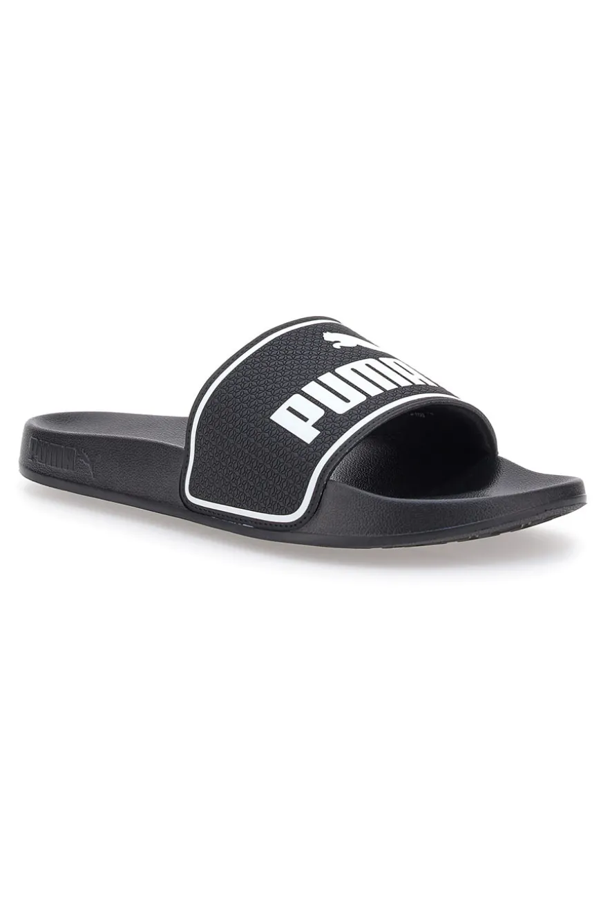 Ciabatte Nere In Gomma Con Fascia Puma Leadcat 2