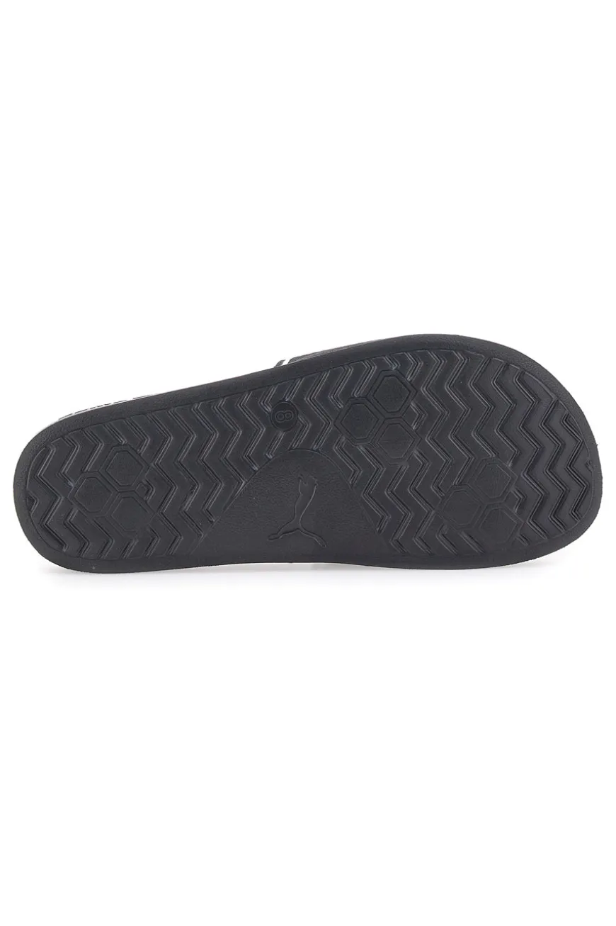 Ciabatte Nere In Gomma Con Fascia Puma Leadcat 2