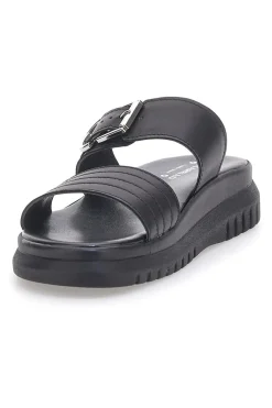 Ciabatte nere in vera pelle Made in Italy Pittarello Love 36091926