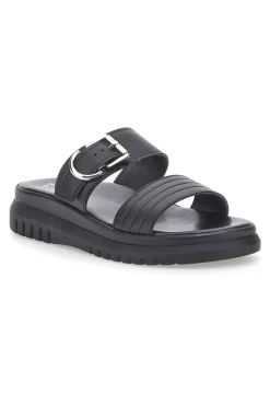 Ciabatte nere in vera pelle Made in Italy Pittarello Love 36091926