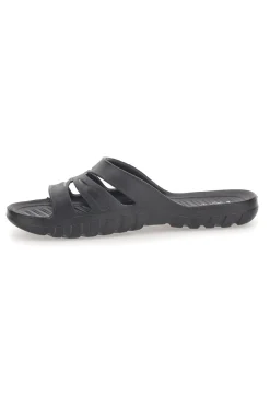 Ciabatte nere monoscocca con logo EVERLAST EV064