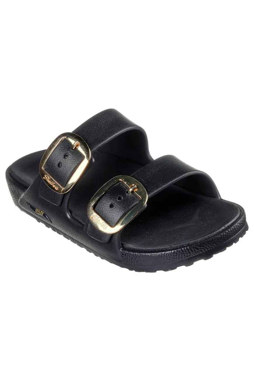 Ciabatte Nere Skechers Foamies: Arch Fit Cali Breeze Gold Star