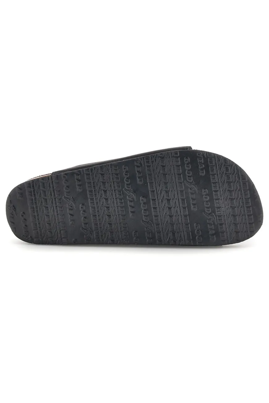 Ciabatte nero con doppia fibbia Goodyear GY11031