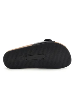 Ciabatte nero sottopiede in vera pelle Pittarello tierra 257A21030SR