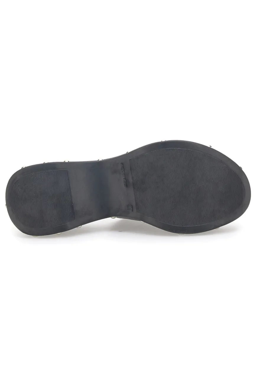 Ciabatte Platform Nere in Pelle Pittarello 5765
