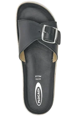 Ciabatte Platform Nere Plocadi 30073400
