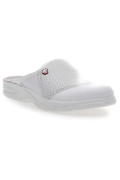 Ciabatte Professionali Bianche In Vera Pelle MR Chef 641