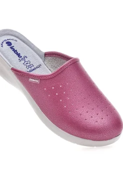 Ciabatte professionali fucsia traforate con plantare anatomico Inblu 5033N