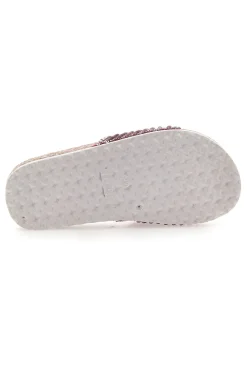 Ciabatte rosa con fantasia a perline etnica Pitt Kids 14502