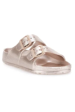 Ciabatte rosa con fibbie plantare preformato 2T2L 726