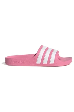 Ciabatte rosa con strisce Adidas Adilette Aqua K