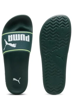 Ciabatte verde scuro con fascia imbottita Puma Leadcat 2.0