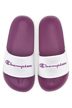 Ciabatte Viola con Fascia Bianca CHAMPION DTN21 G PS