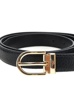 Cintura nero con fibbia First lady WIS 0149 B