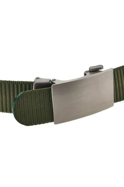 Cintura Verde Militare in Tessuto con Fibbia Automatica Indigeno Metropolitano PITTF63-A