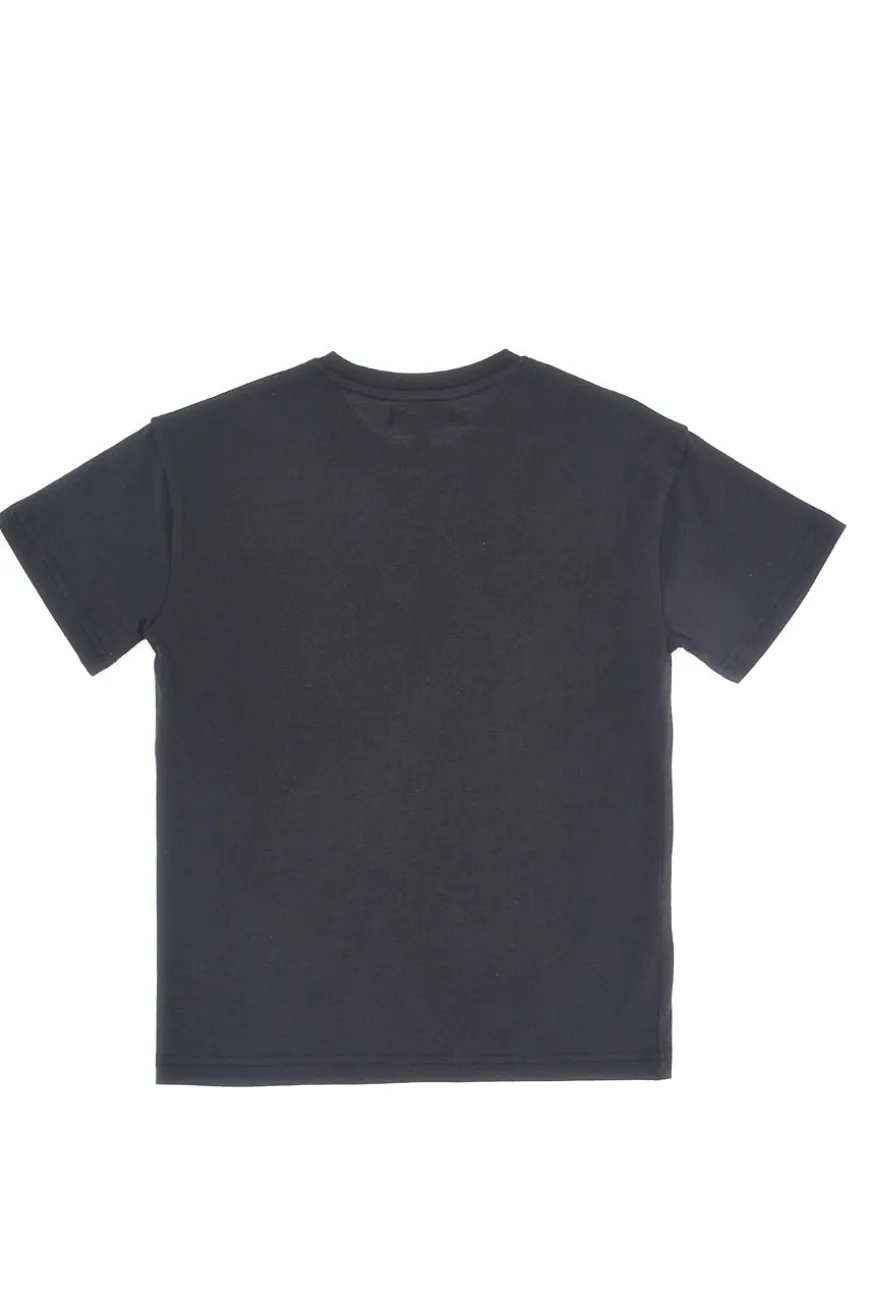 Completo nero e rosso con t-shirt e shorts Pitt kids PT-B-T-9048